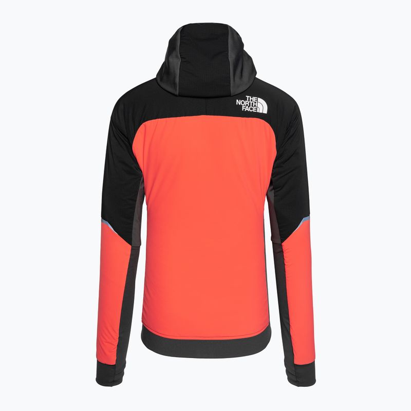 Dámska páperová bunda The North Face Dawn Turn Hybrid Ventrix Hoodie radiant orange/black/asphalt grey 6