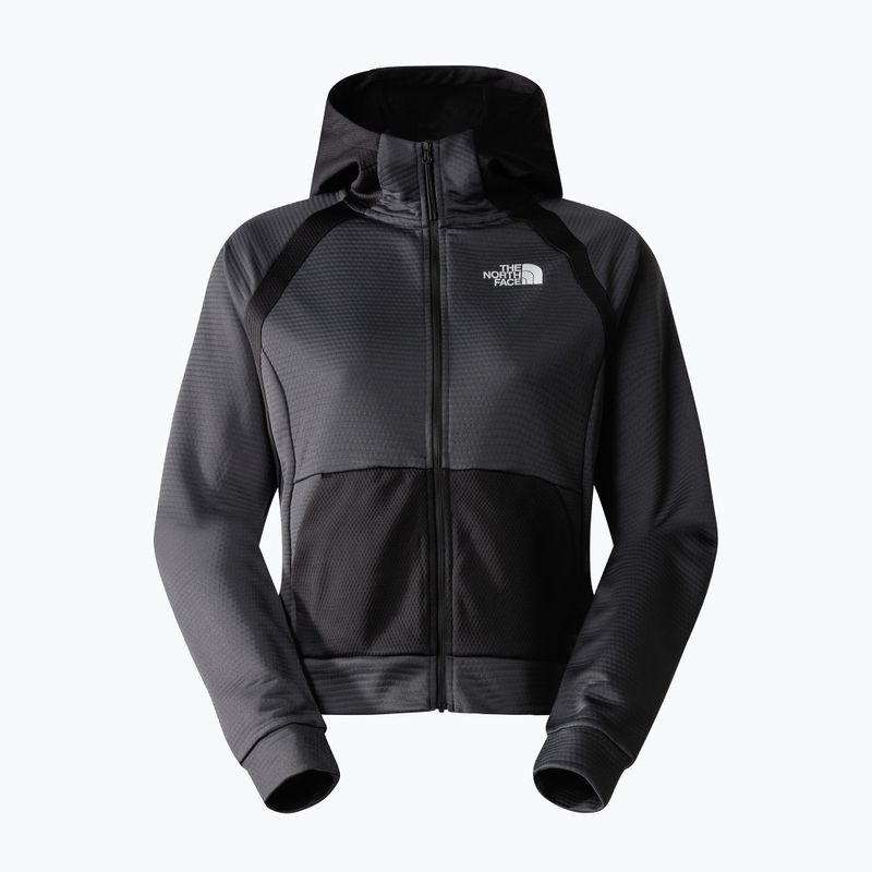 Dámska trekingová mikina The North Face Ma Full Zip Fleece asphalt grey/black 4