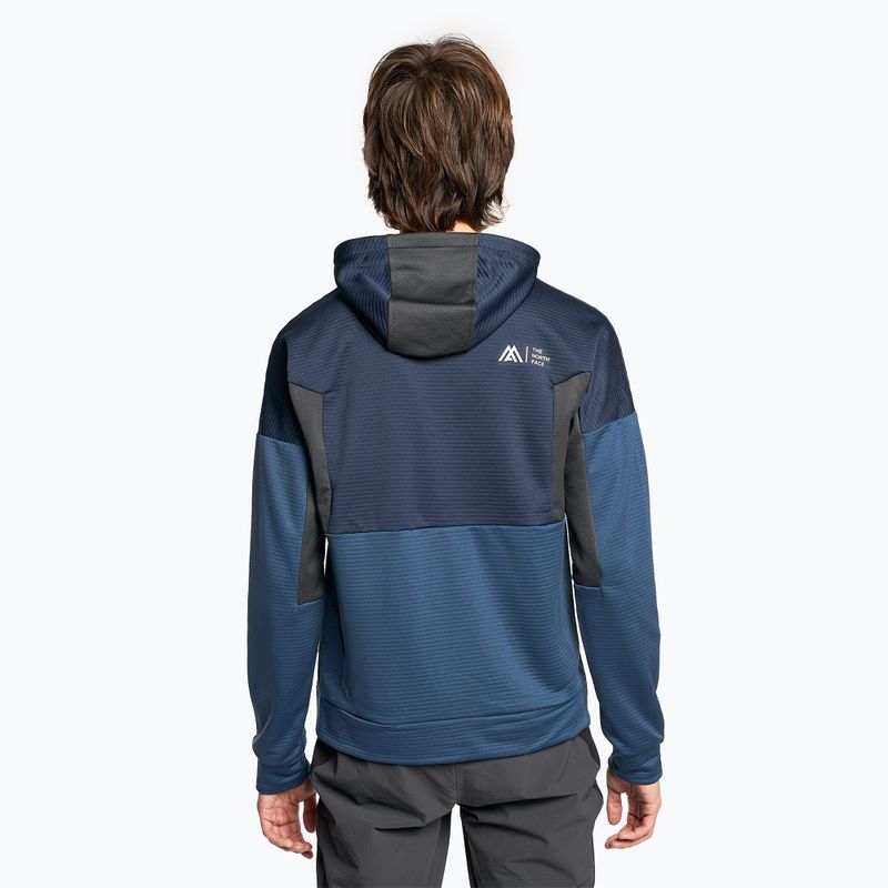 Pánska trekingová mikina The North Face Ma Full Zip Fleece shady blue/summit navy/asphalt grey 2