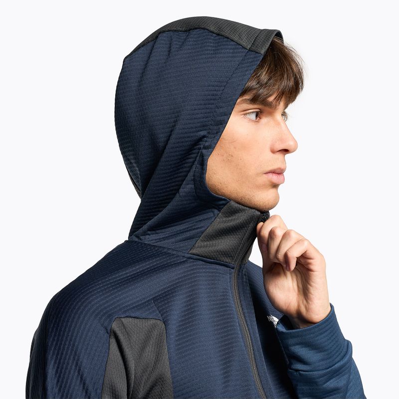 Pánska trekingová mikina The North Face Ma Full Zip Fleece shady blue/summit navy/asphalt grey 4