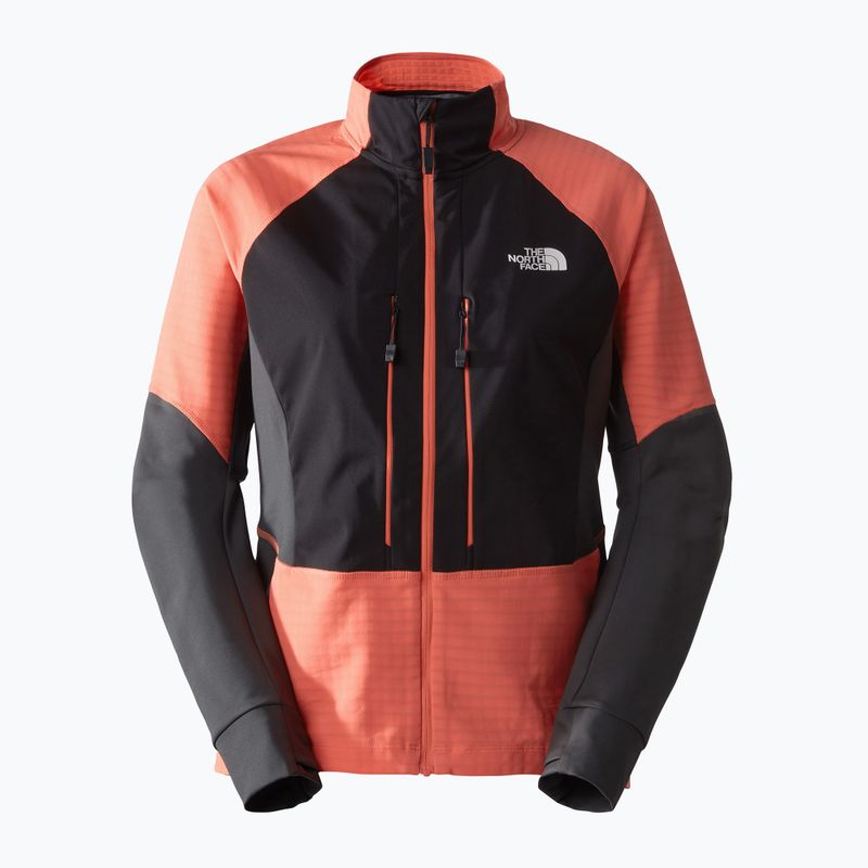 Dámska softshellová bunda The North Face Dawn Turn Softshell black/radiant orange/asphalt grey 5