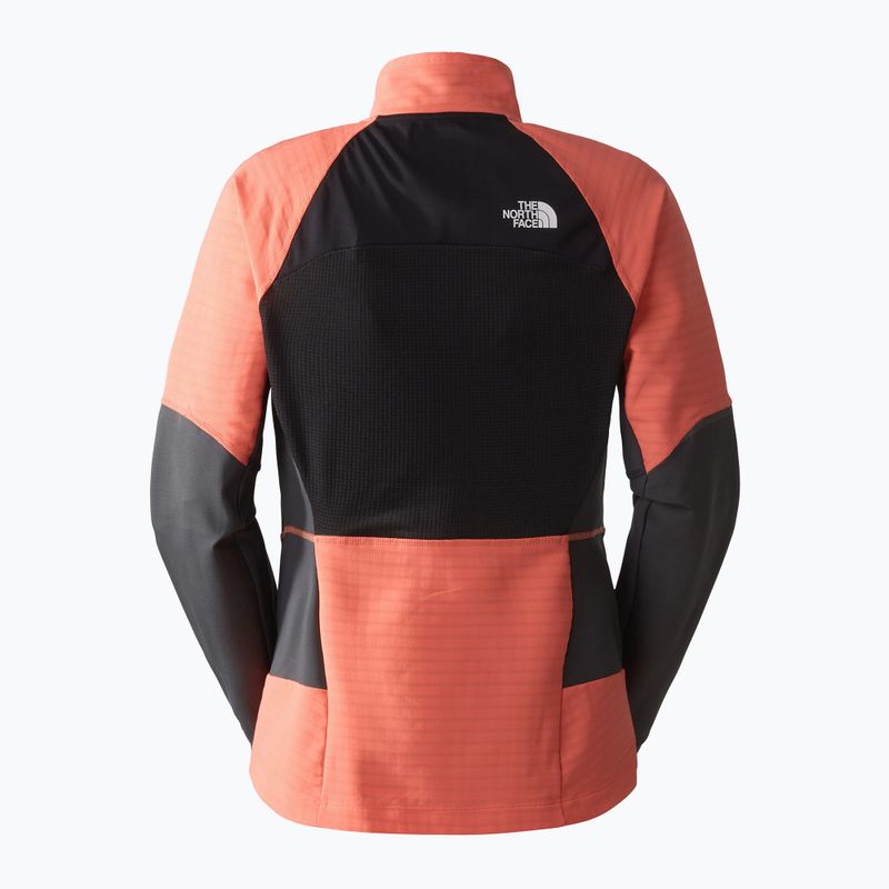 Dámska softshellová bunda The North Face Dawn Turn Softshell black/radiant orange/asphalt grey 6