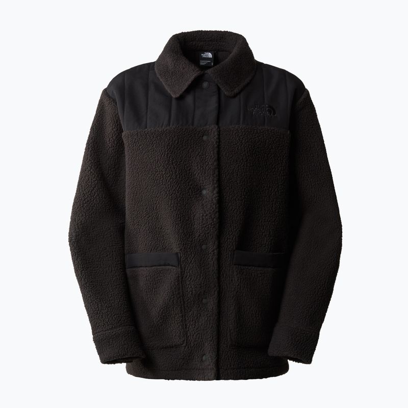 Dámska mikina The North Face Cragmont Fleece Shacket black 4