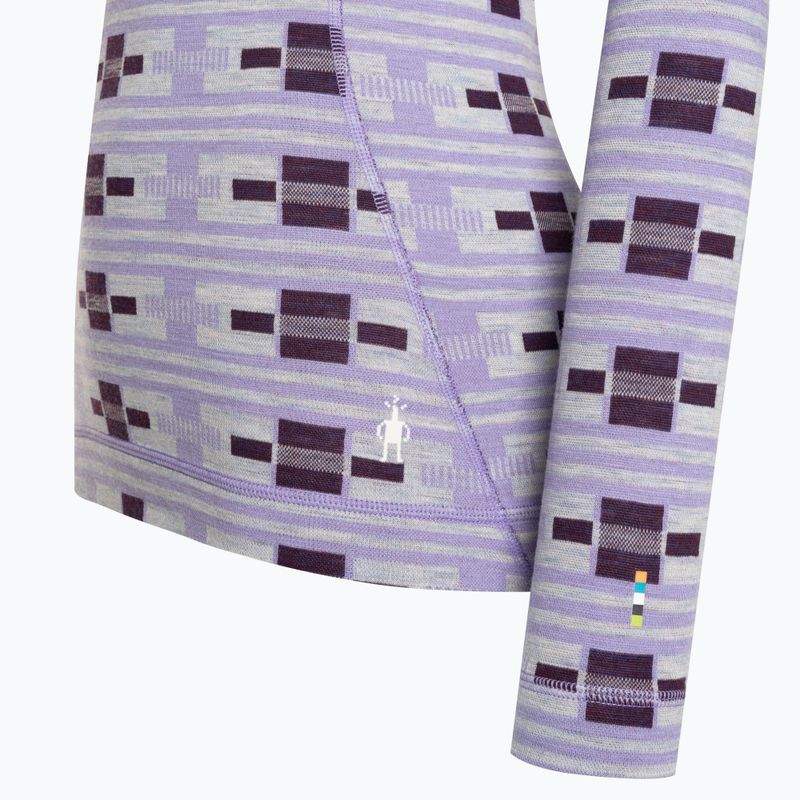 Dámska termoaktívna mikina Smartwool Merino 250 Baselayer Crew Boxed violet flirt with me 6