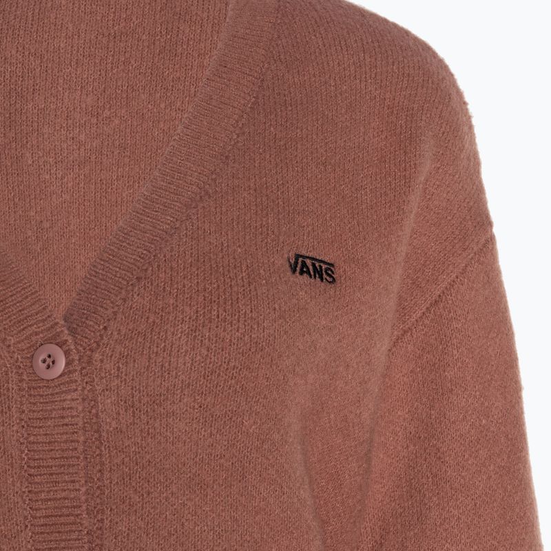 Dámsky sveter Vans Hadley Relaxed Cardigan whithered rose 3