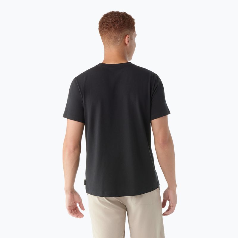 Pánske tričko Smartwool Perfect Crew Short Sleeve black 2