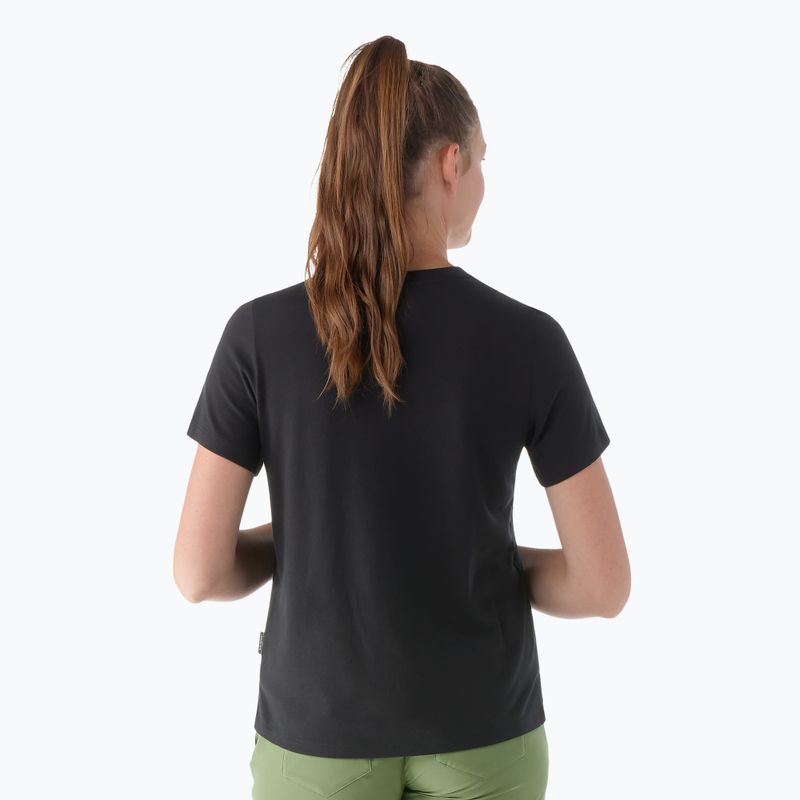 Diemské trekingové tričko Smartwool Perfect Crew Short Sleeve black 2