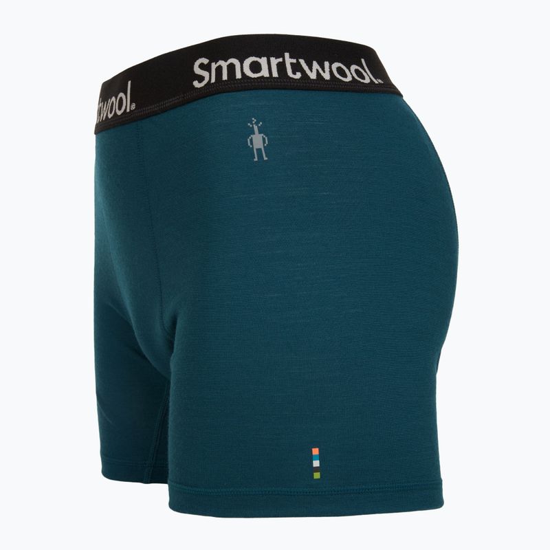 Pánske termo boxerky Smartwool Merino Boxer Brief Boxed twilight blue 3