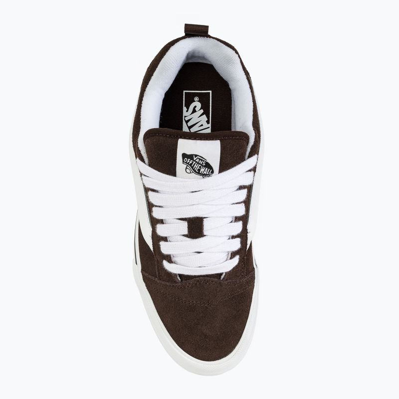 Topánky Vans Knu Skool brown/white 5