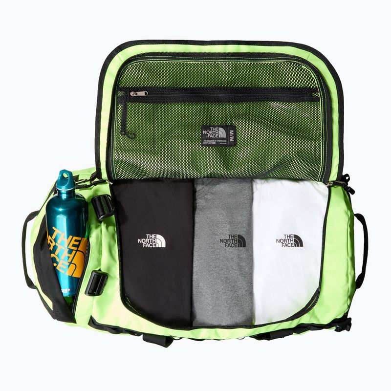 Cestovná taška The North Face Base Camp Duffel M 71 l safety green/black 4