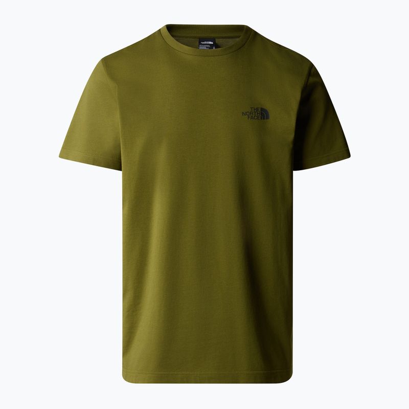 Pánske tričko The North Face Simple Dome Tee forest olive 4