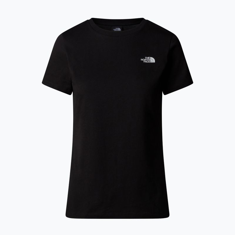 Dámske tričko The North Face Simple Dome Slim Tee tnf black 4