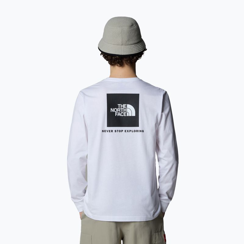 Pánske tričko Longsleeve The North Face Box Nse Tee tnf white 3