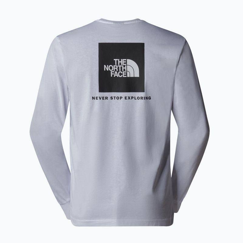 Pánske tričko Longsleeve The North Face Box Nse Tee tnf white 5