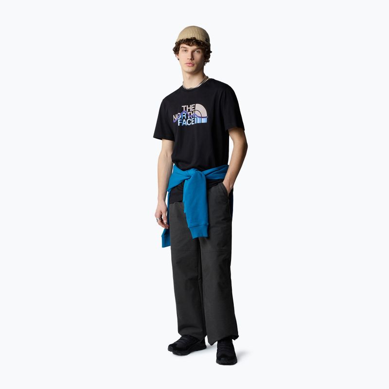 Pánske tričko The North Face Mountain Line Tee tnf black 2