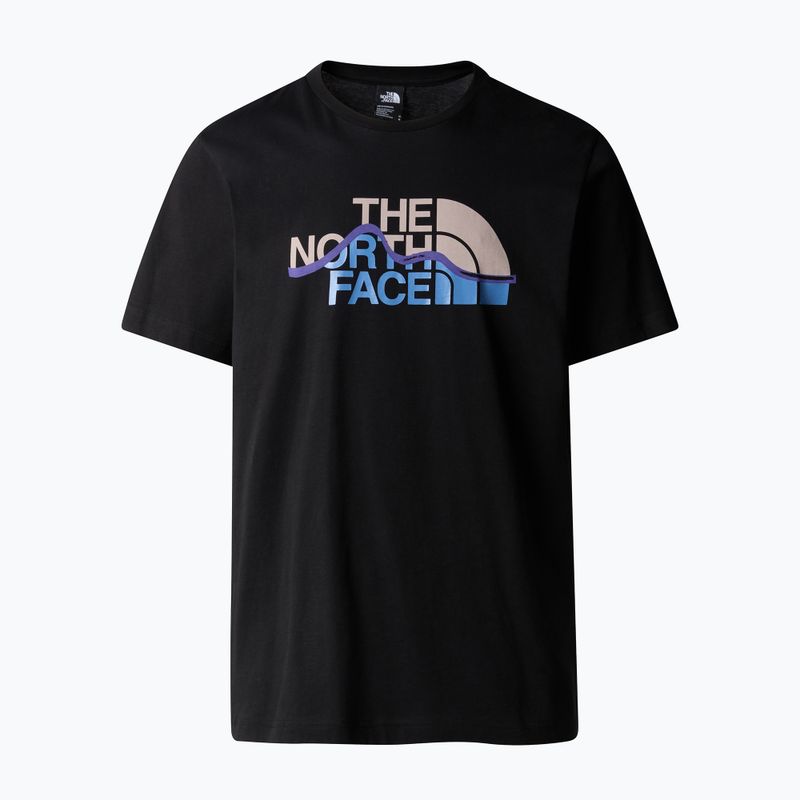 Pánske tričko The North Face Mountain Line Tee tnf black 4