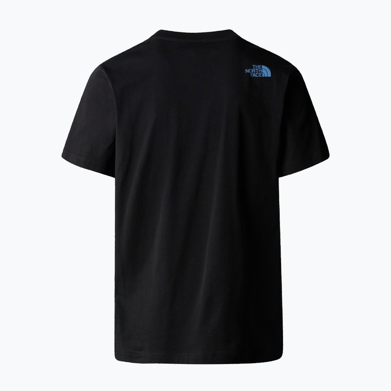 Pánske tričko The North Face Mountain Line Tee tnf black 5