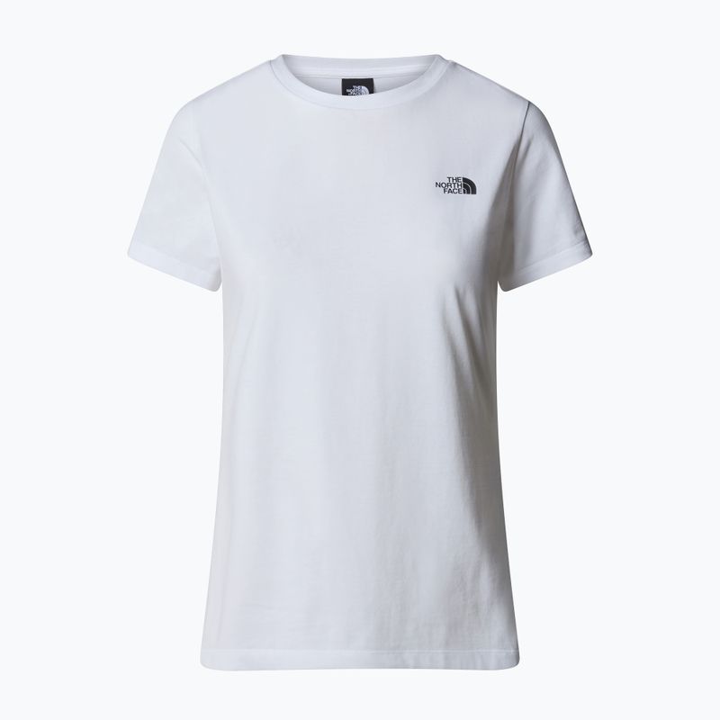 Dámske tričko The North Face Simple Dome Slim Tee tnf white 4