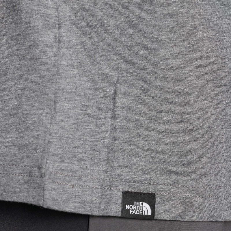 The North Face Simple Dome pánske tričko medium grey heather 4