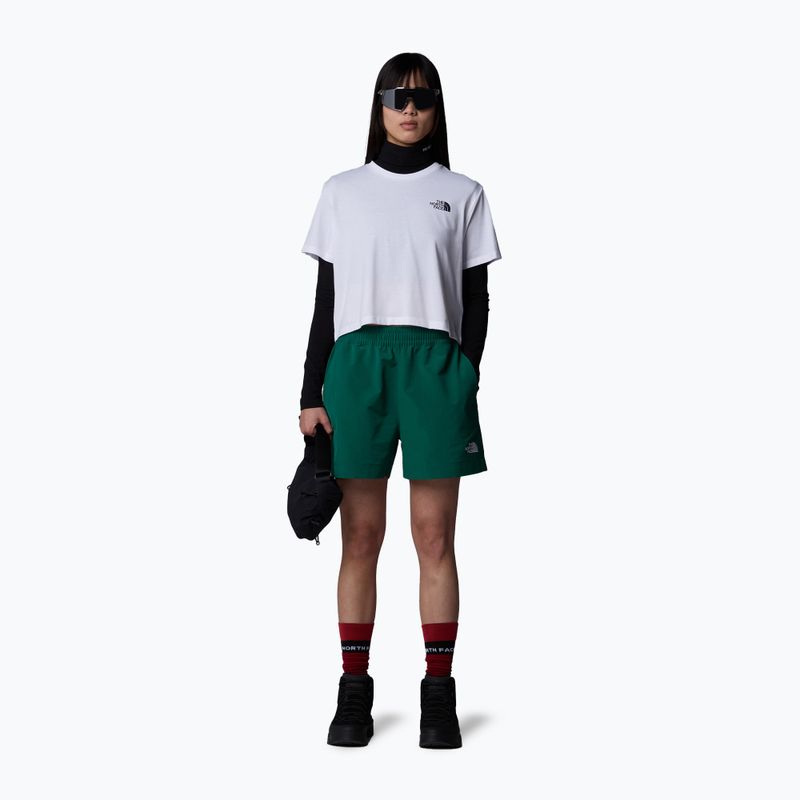 Dámske tričko The North Face Simple Dome Cropped Slim Tee tnf white 2