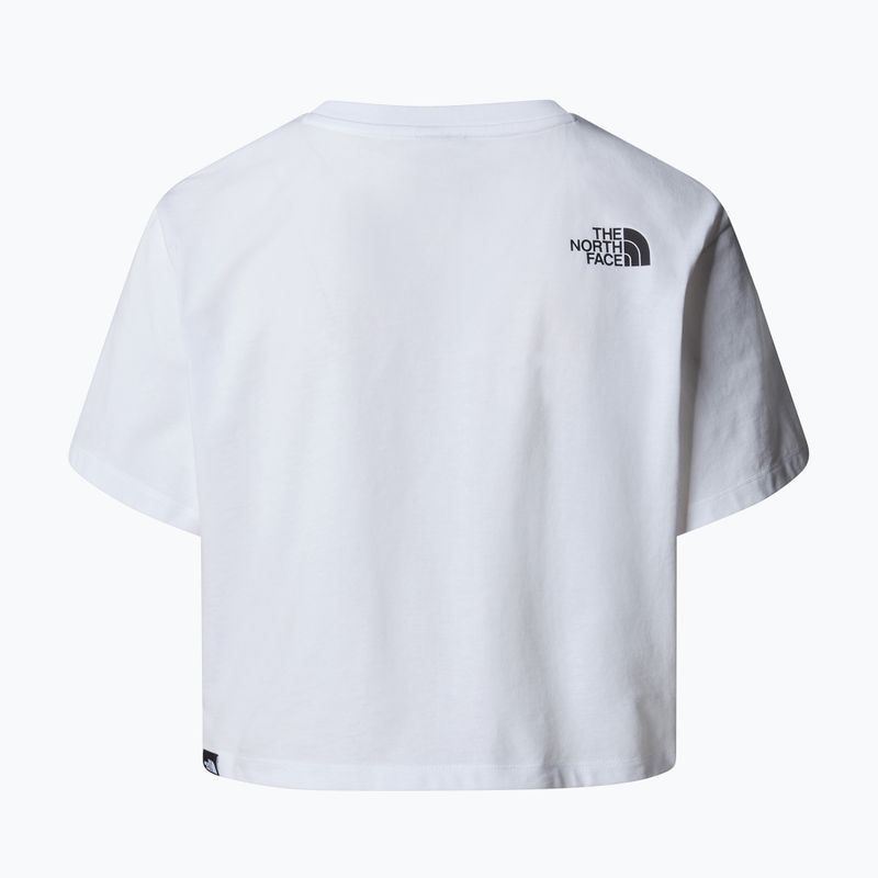 Dámske tričko The North Face Simple Dome Cropped Slim Tee tnf white 5
