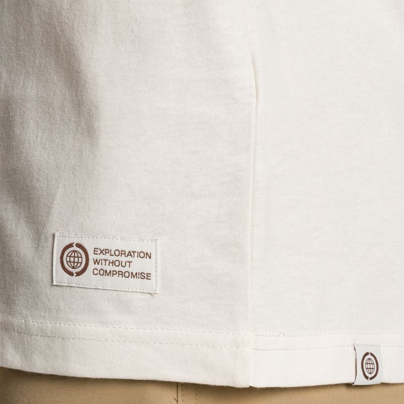 Pánske tričko The North Face Berkeley California white dune/optic emeral 4