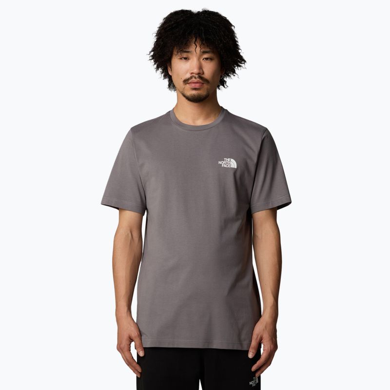 Pánske tričko The North Face Simple Dome Tee smoked pearl 3
