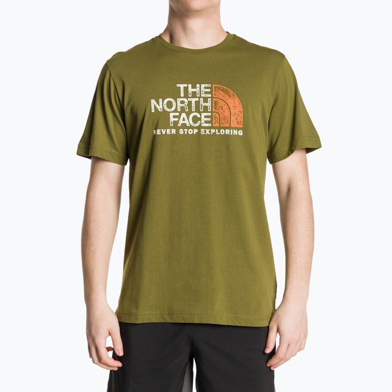 Pánske tričko The North Face Rust 2 forest olive