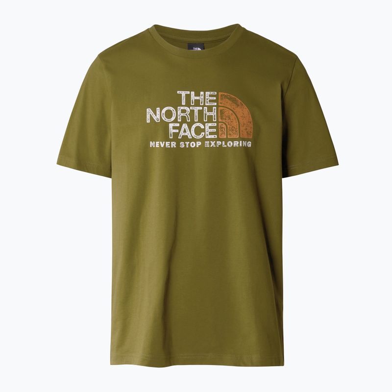 Pánske tričko The North Face Rust 2 forest olive 4