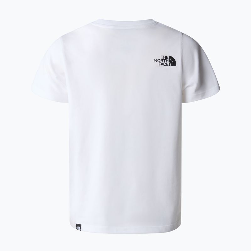 Detské tričko The North Face Simple Dome white 2