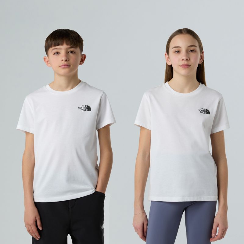 Detské tričko The North Face Simple Dome white 3