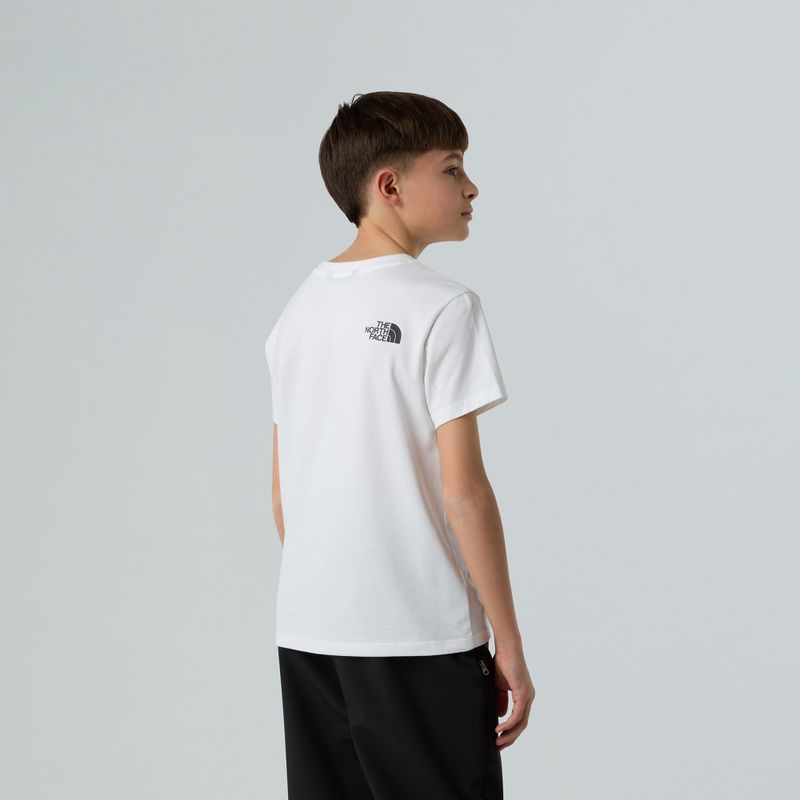 Detské tričko The North Face Simple Dome white 5