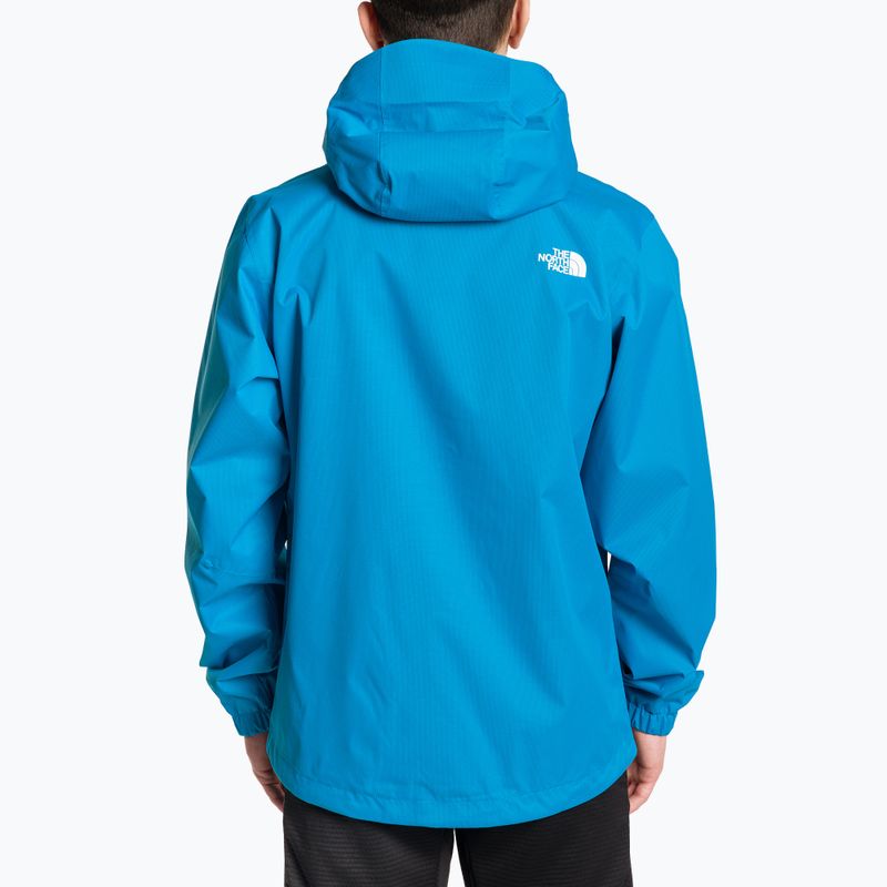 Pánska bunda do dažďa The North Face Quest skyline blue black heath 2