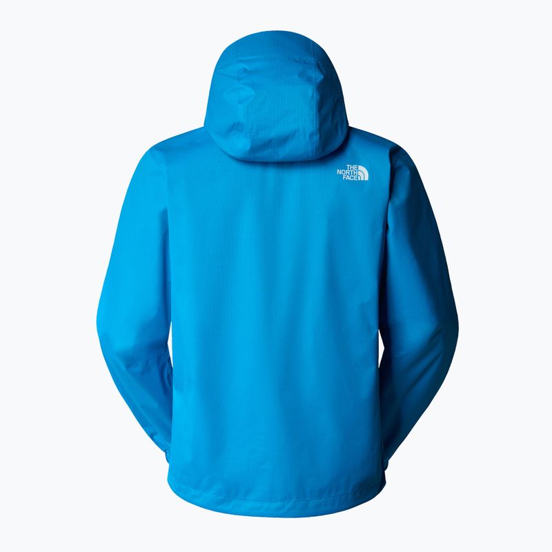 Pánska bunda do dažďa The North Face Quest skyline blue black heath 7