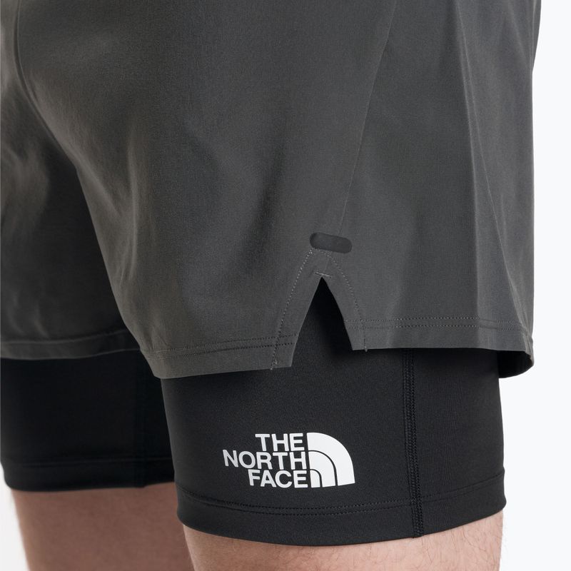 Pánske tréningové šortky The North Face Ma Lab Dual anthracite grey/black 3