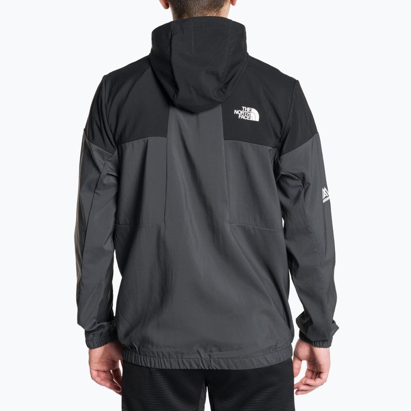 Pánska vetrová bunda The North Face Ma Wind Track asphalt grey/black 2