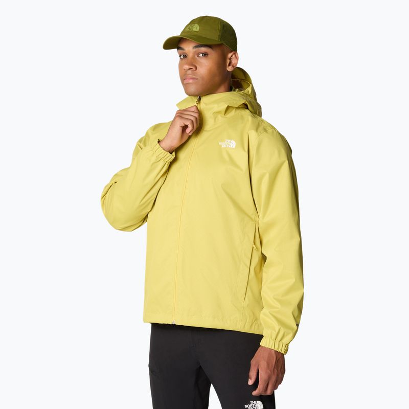 Pánska bunda do dažďa The North Face Quest yellow silt black heath 4
