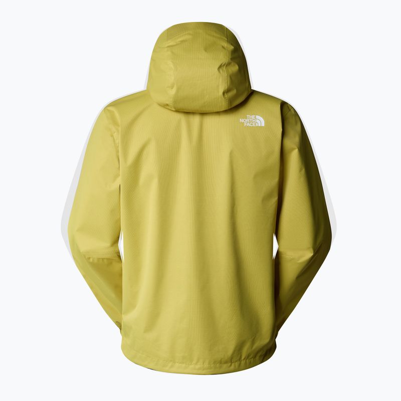 Pánska bunda do dažďa The North Face Quest yellow silt black heath 2