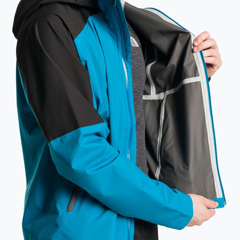 Pánska bunda do dažďa The North Face Sheltered Creek 2,5 L adriatic blue/black 5