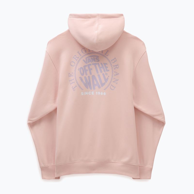 Pánska mikina Vans Circle Loose Fit Fleece Po Hoodie chintz rose 2