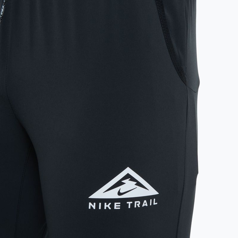 Pánske bežecké nohavice Nike Dri-Fit Trail Dawn Range black/black/white 3