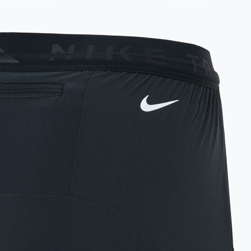 Pánske bežecké nohavice Nike Dri-Fit Trail Dawn Range black/black/white 4