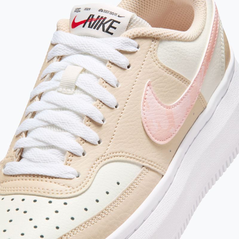 Dámske topánky Nike Court Vision Alta sail/white/sanddrift/arctic orange 8