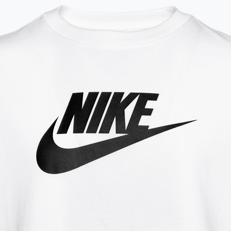 Detské tričko Nike Sportswear Futura biele/čierne 3