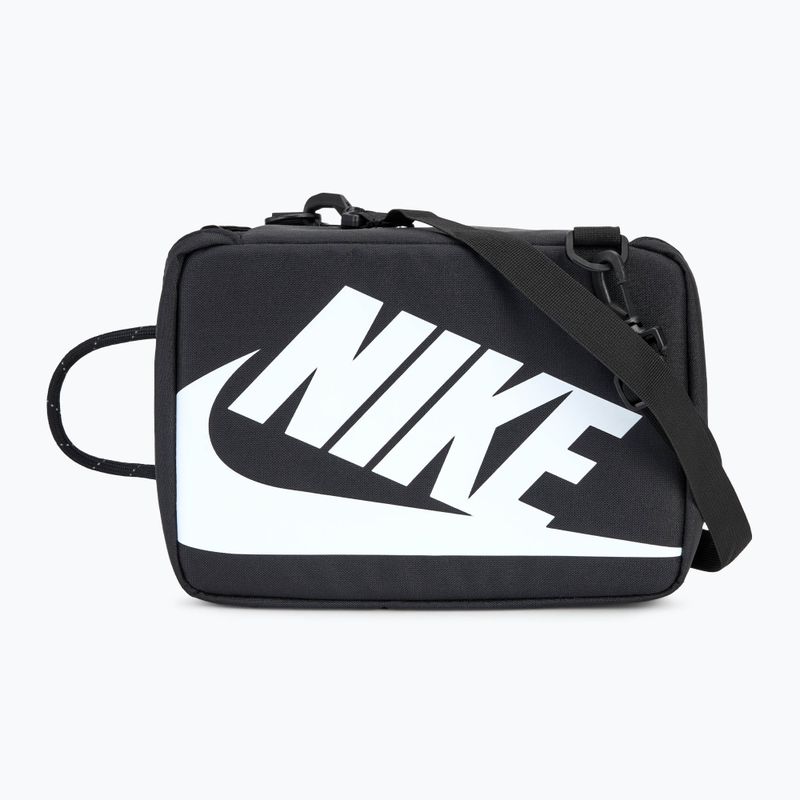 Športová taška Malá 8 l čierna/čierna/biela Nike