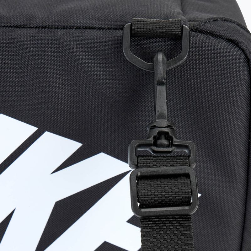 Športová taška Malá 8 l čierna/čierna/biela Nike 6
