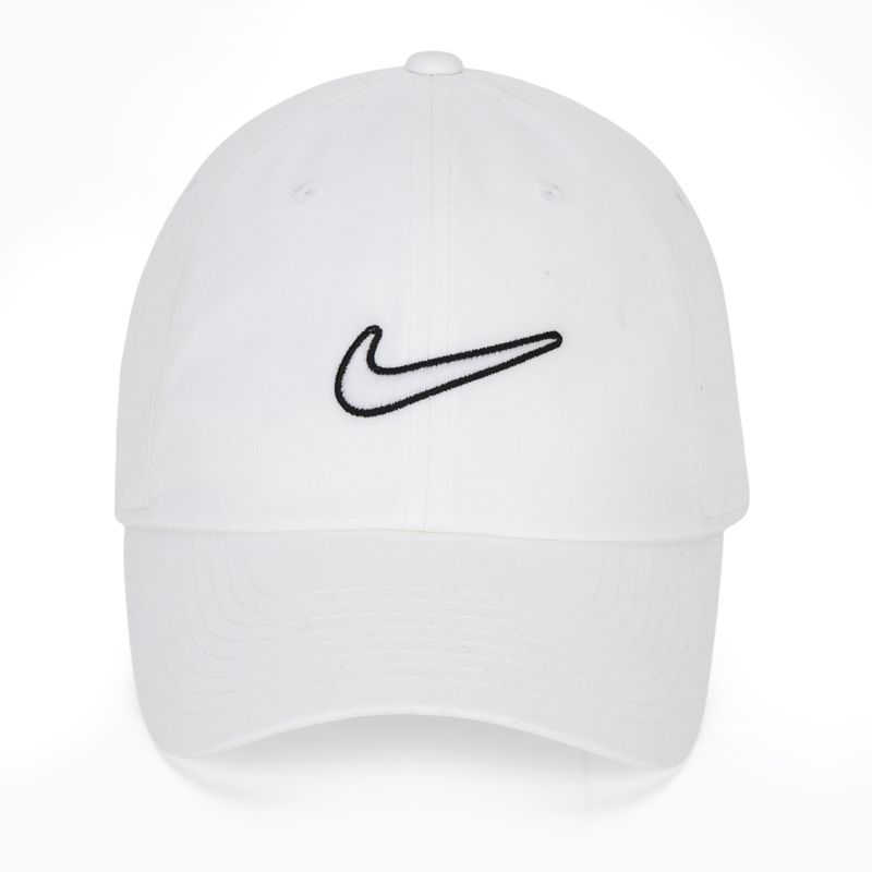 Šiltovka Nike Club Unstructured Swoosh white/white 2