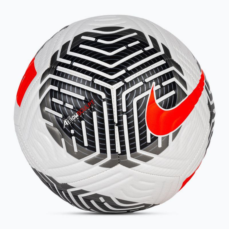 Futbalová lopta Nike Academy white/black/bright crimson veľ. 4 2