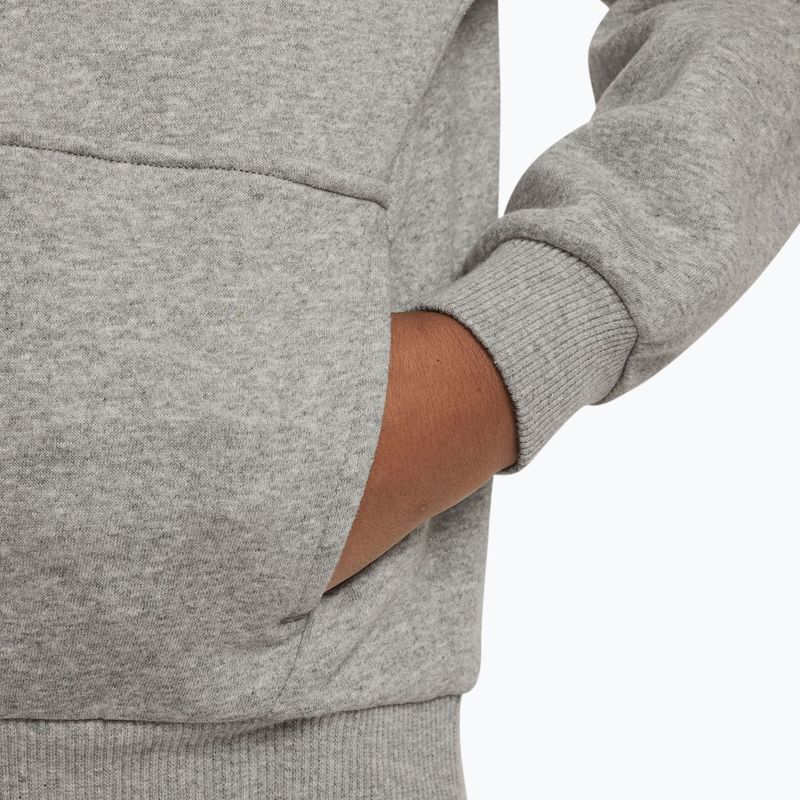 Detská mikina Nike Club Fleece Hoodie dark grey heather/white 3