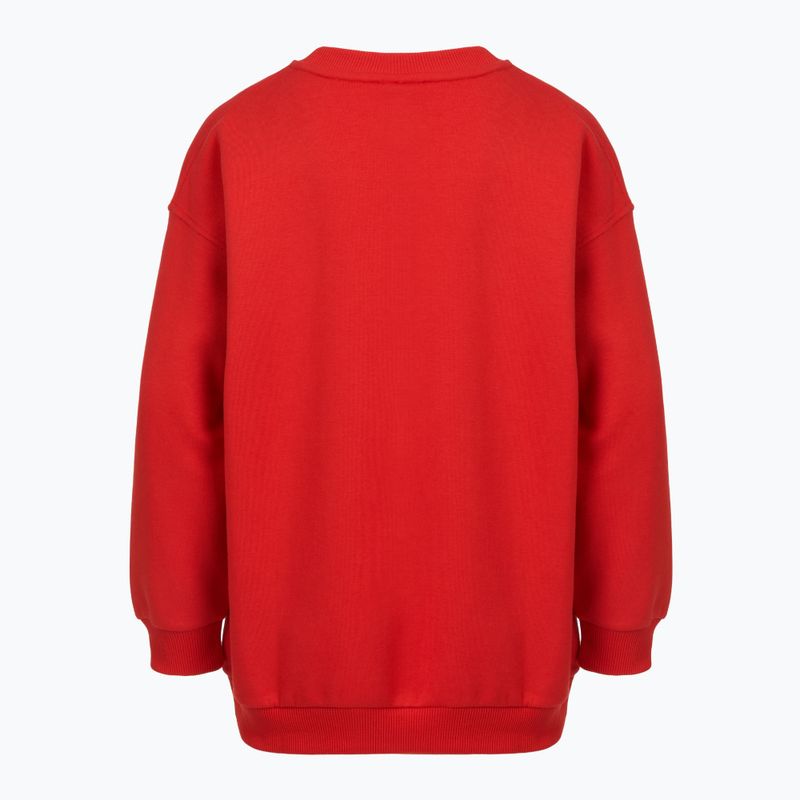 Detská mikina Nike Sportswear Club Fleece university red/white 2